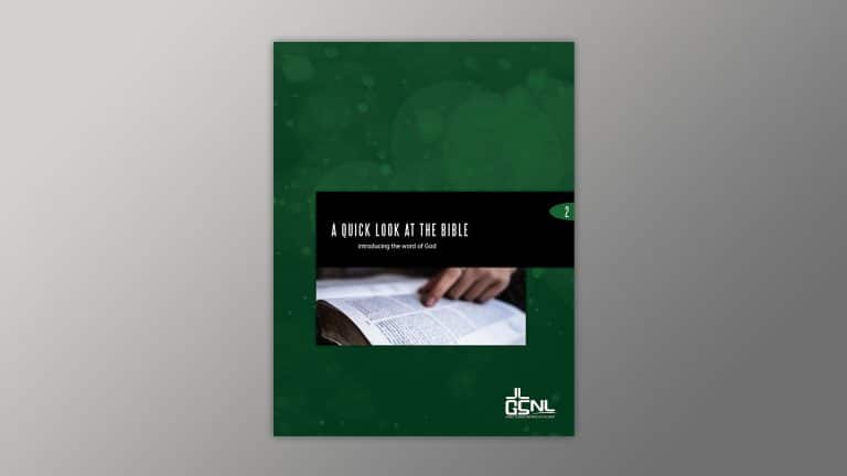 A Quick Look at the Bible
