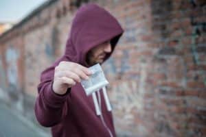 man selling drugs laced with fentanyl